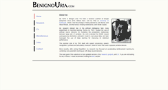 Desktop Screenshot of benignouria.com